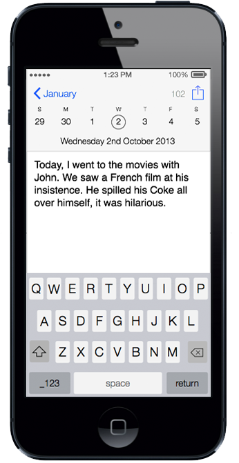 Card A Day iPhone App Picture